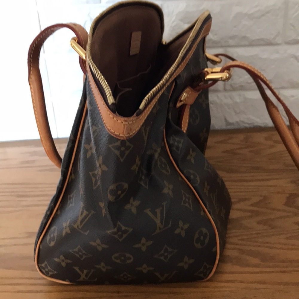 💎✨ RARE✨💎 zipper big Louis Vuitton bag tivoli GM French - Picture 9 of 14